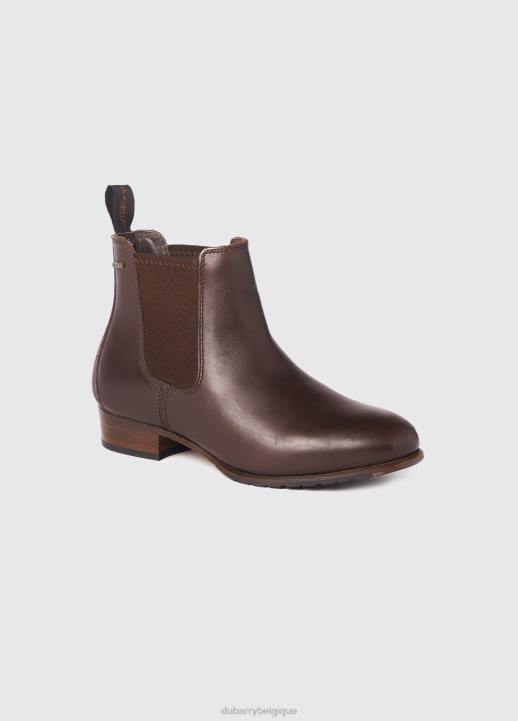 628F749 chaussure acajou Dubarry femmes botte à semelle en cuir de liège