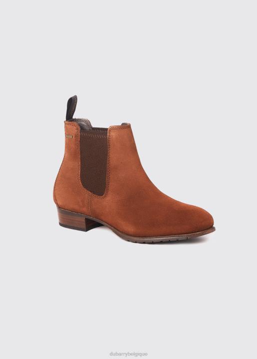 628F750 chaussure roux Dubarry femmes botte à semelle en cuir de liège