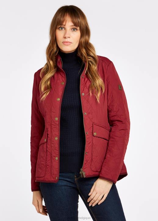628F756 vêtements rubis Dubarry femmes manteau matelassé bettystown