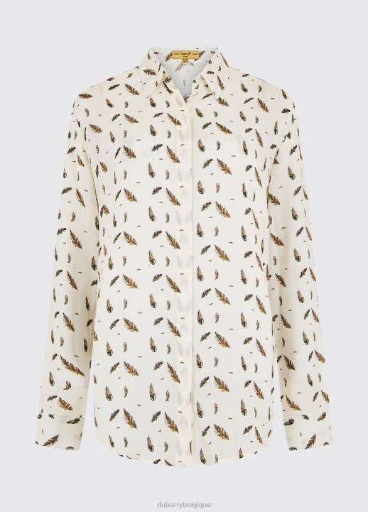 628F774 vêtements crème Dubarry femmes chemise de verger