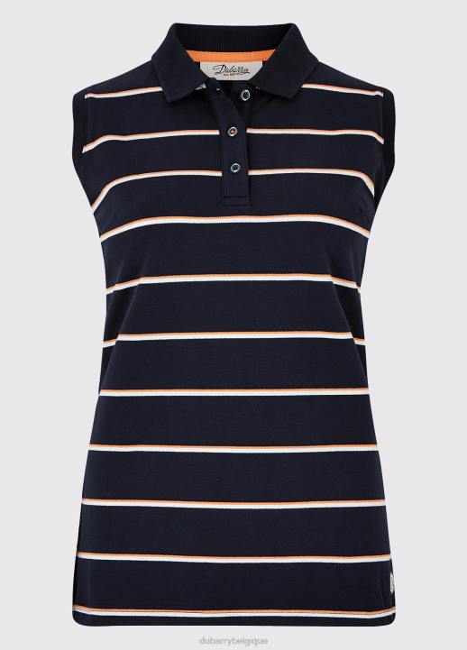 628F787 vêtements marine Dubarry femmes polo de l\abbaye