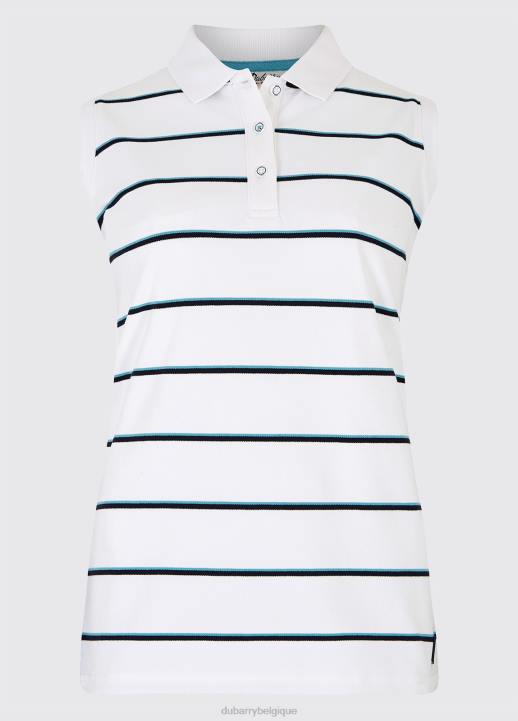628F788 vêtements blanc Dubarry femmes polo de l\abbaye