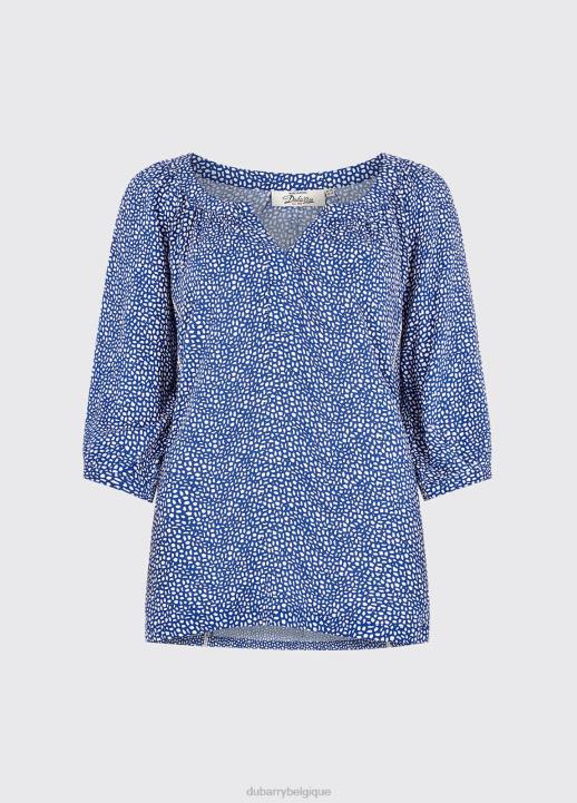 628F793 vêtements bleu royal Dubarry femmes chemise dahlia