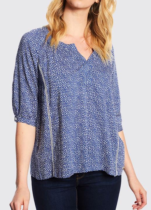 628F793 vêtements bleu royal Dubarry femmes chemise dahlia