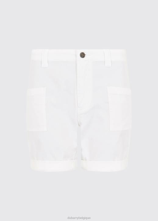 628F799 vêtements blanc Dubarry femmes short bellinter