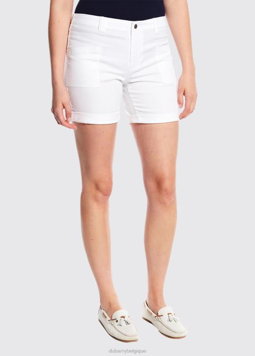 628F799 vêtements blanc Dubarry femmes short bellinter