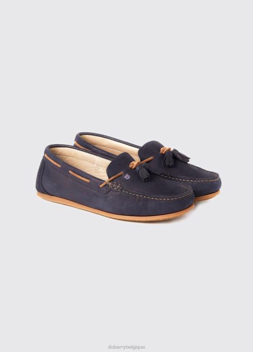 628F80 chaussure marine Dubarry femmes mocassin de la Jamaïque