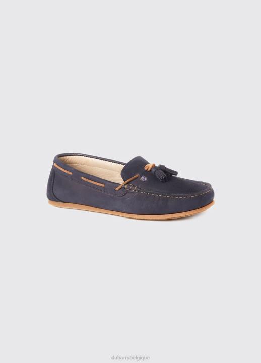 628F80 chaussure marine Dubarry femmes mocassin de la Jamaïque