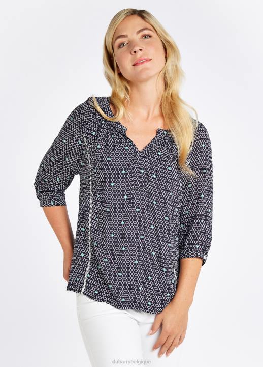 628F802 vêtements marine Dubarry femmes dessus de chicouté