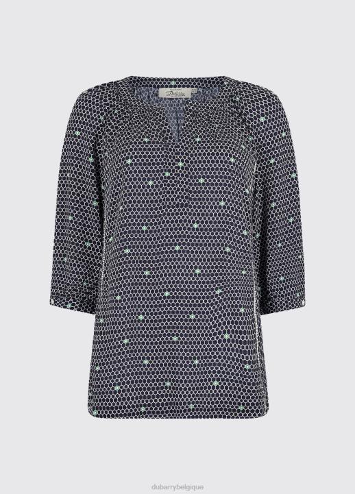 628F802 vêtements marine Dubarry femmes dessus de chicouté