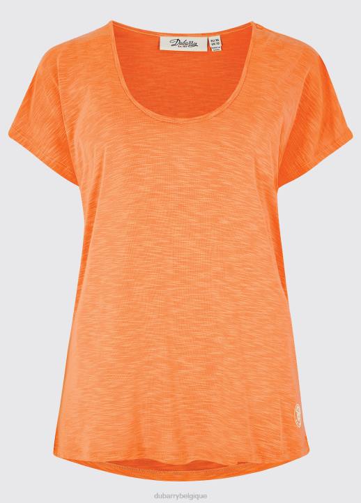 628F805 vêtements Tangerine Dubarry femmes sommet du château