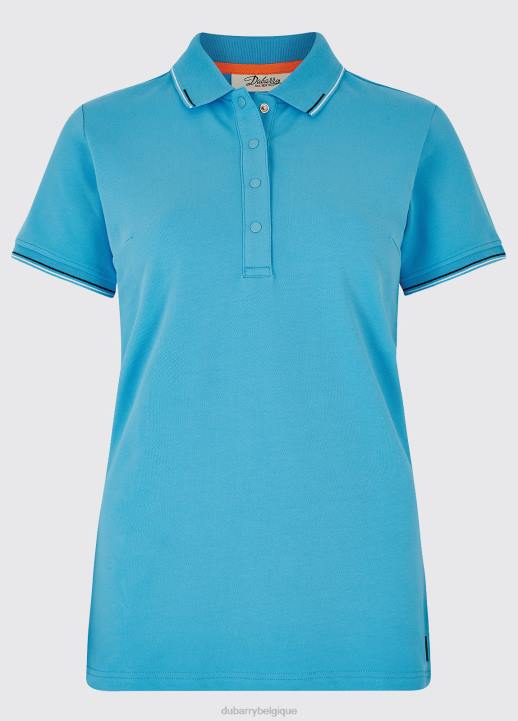628F806 vêtements bleuet Dubarry femmes polo bagenalstown