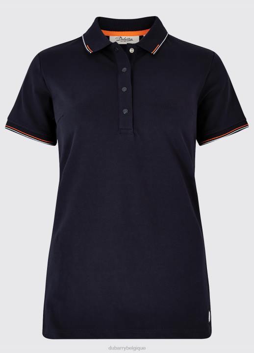 628F808 vêtements marine Dubarry femmes polo bagenalstown