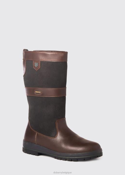 628F82 chaussure noir marron Dubarry femmes botte de campagne Kildare