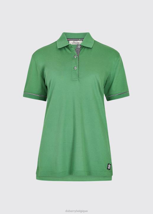 628F822 vêtements vert kelly Dubarry femmes polo des mines d\argent