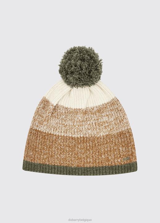 628F830 accessoires ambre Dubarry femmes chapeau à pompon puissant