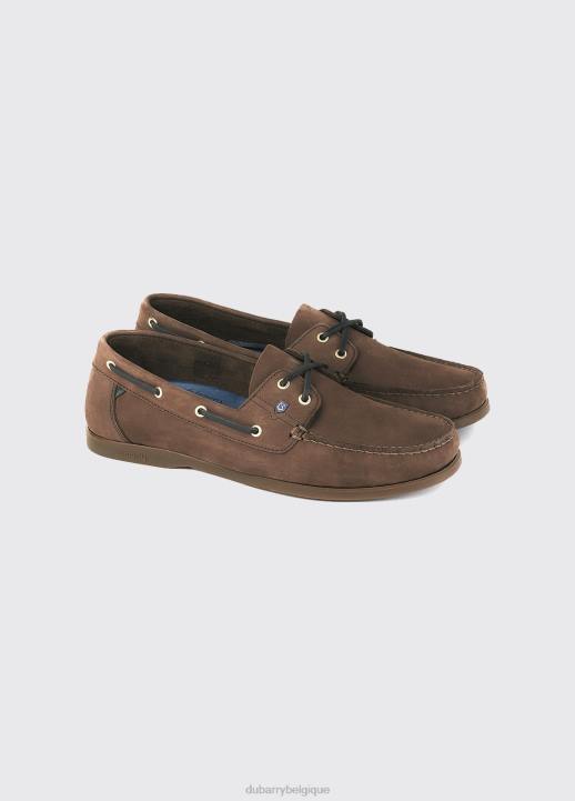 628F845 chaussure café Dubarry Hommes mocassin portuaire