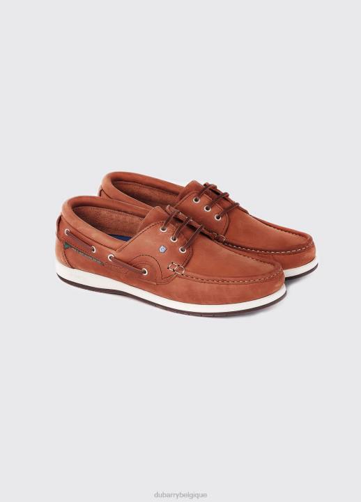 628F882 chaussure châtaigne Dubarry Hommes chaussure de pont Commodore XLT