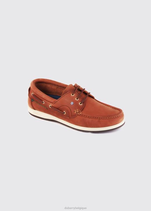628F882 chaussure châtaigne Dubarry Hommes chaussure de pont Commodore XLT