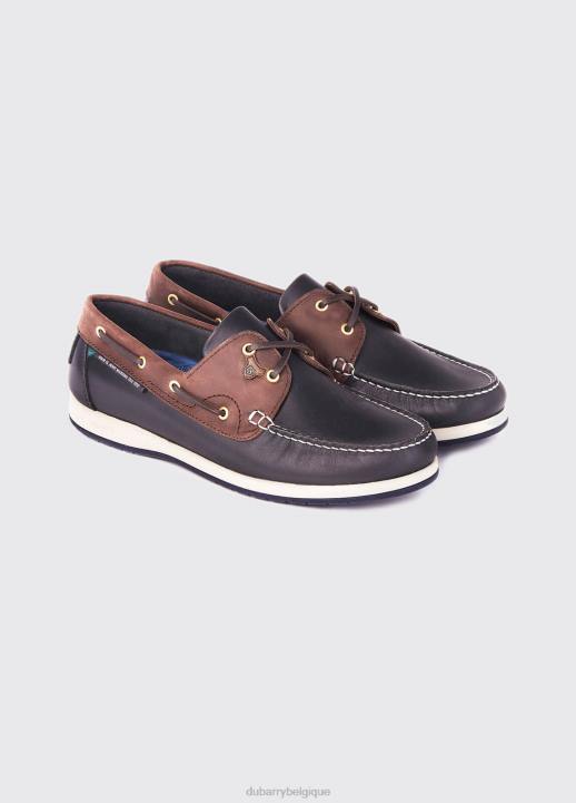 628F890 chaussure bleu marine/marron Dubarry Hommes chaussure de pont Sailmaker X LT