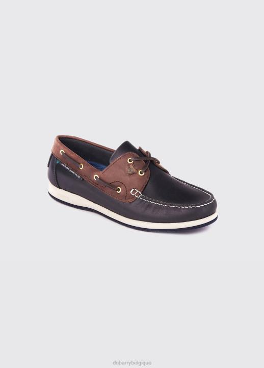 628F890 chaussure bleu marine/marron Dubarry Hommes chaussure de pont Sailmaker X LT