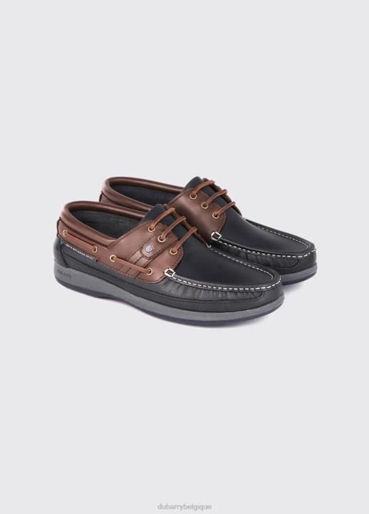 628F898 chaussure bleu marine/acajou Dubarry Hommes chaussure de pont atlantique
