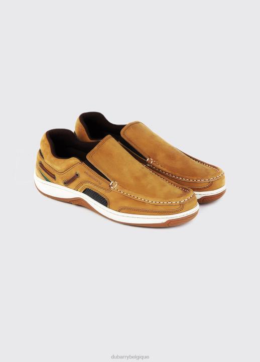 628F904 chaussure brun Dubarry Hommes mocassin de yacht