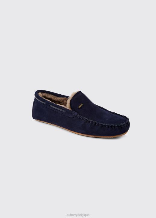 628F905 chaussure marine française Dubarry femmes pantoufle mocassin ventry