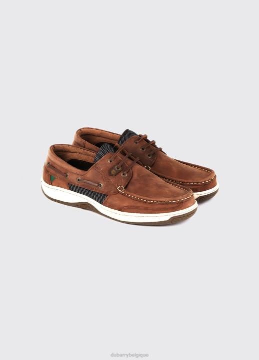 628F907 chaussure châtaigne Dubarry Hommes chaussure de pont de régate