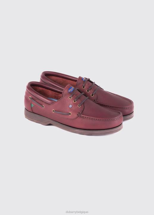 628F912 chaussure acajou Dubarry Hommes pont de commandant