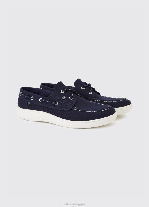 628F913 chaussure marine Dubarry Hommes chaussure pont en toile Santorin