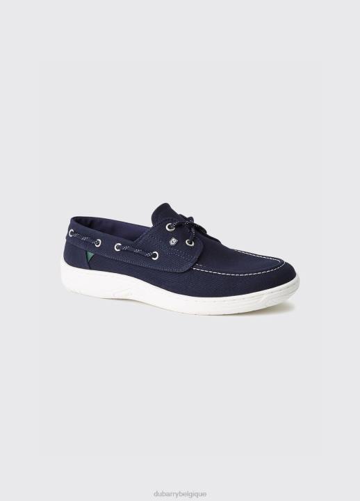 628F913 chaussure marine Dubarry Hommes chaussure pont en toile Santorin