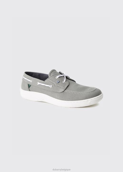 628F927 chaussure kaki Dubarry Hommes chaussure pont en toile Santorin