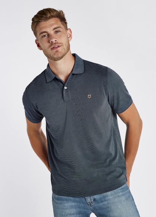 628F948 vêtements acier Dubarry Hommes polo rayé Mullaghmore