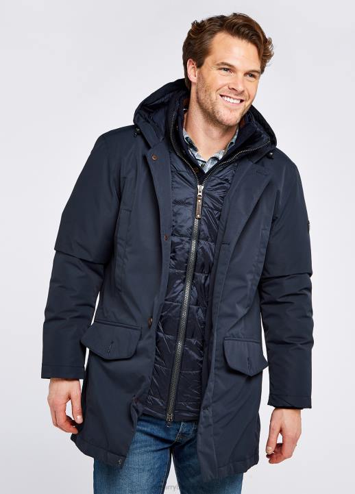 628F967 vêtements marine Dubarry Hommes parka en duvet urlingford