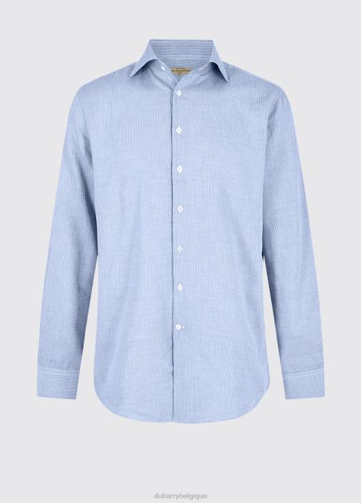 628F969 vêtements bleu pâle Dubarry Hommes chemise coupe ajustée herbert