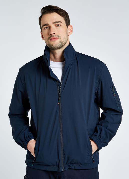 628F976 vêtements marine Dubarry Hommes veste mi-mollet croatie doublée en polaire