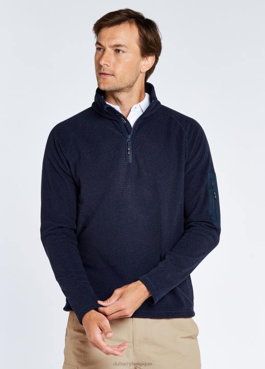 628F986 vêtements marine Dubarry Hommes polaire monaco à quart de zip
