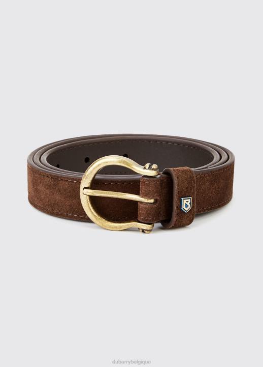 628F334 accessoires cigare Dubarry femmes ceinture en daim à arche