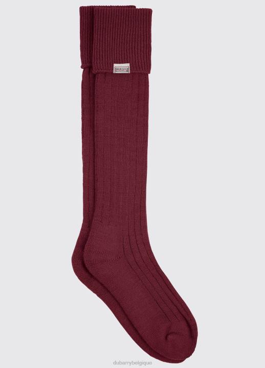 628F361 accessoires malbec Dubarry femmes chaussettes en alpaga