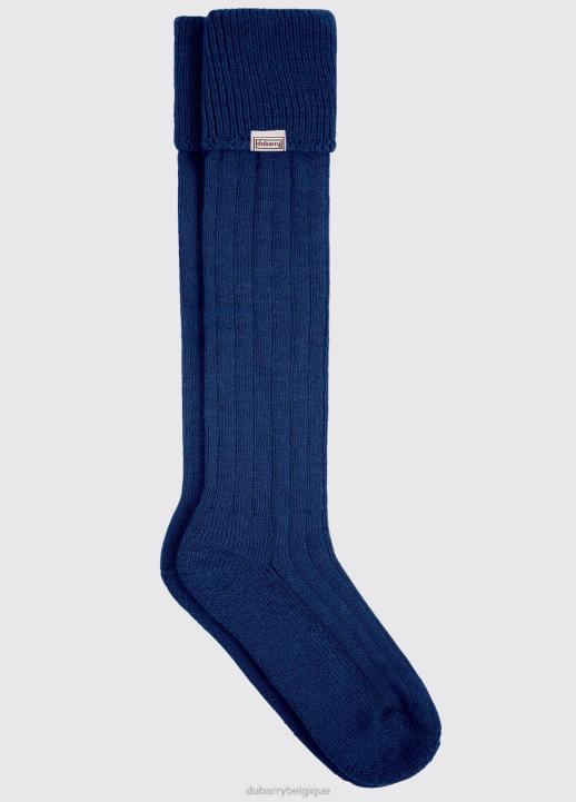 628F366 accessoires marine Dubarry femmes chaussettes en alpaga