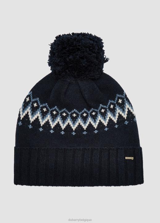628F328 accessoires marine Dubarry femmes chapeau Connolly Fair Isle