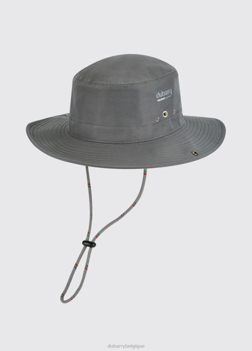 628F394 accessoires graphite Dubarry femmes chapeau de soleil à bords génois