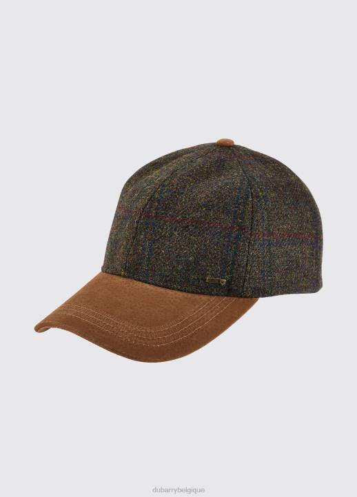 628F453 accessoires ciguë Dubarry femmes casquette en tweed