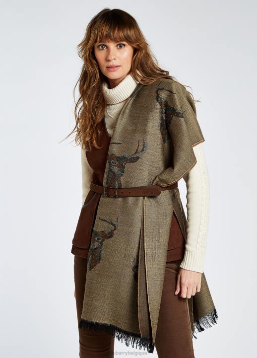 628F445 accessoires chameau Dubarry femmes étole Heatherbell