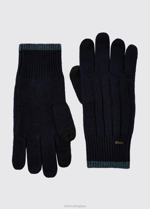 628F457 accessoires marine Dubarry femmes gants tricotés des marais