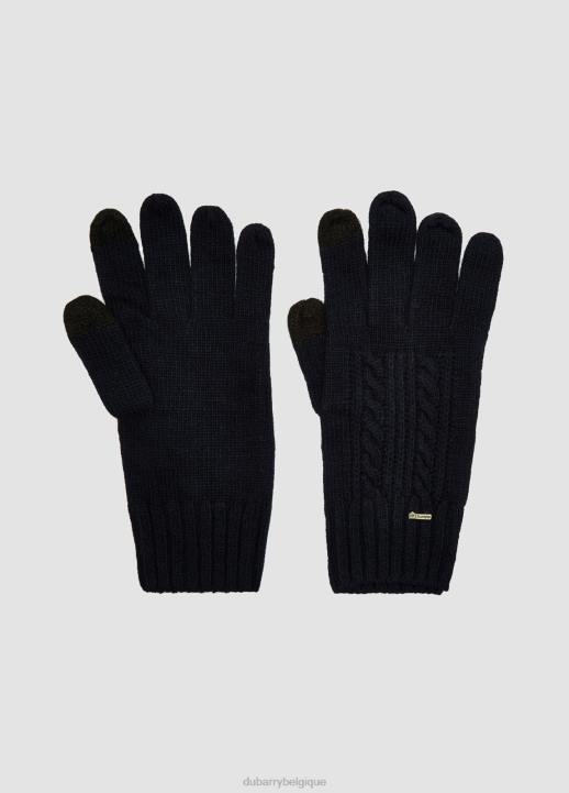 628F739 accessoires marine Dubarry femmes gants tricotés tory