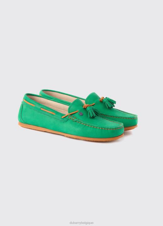 628F494 chaussure vert kelly Dubarry femmes mocassin de la Jamaïque