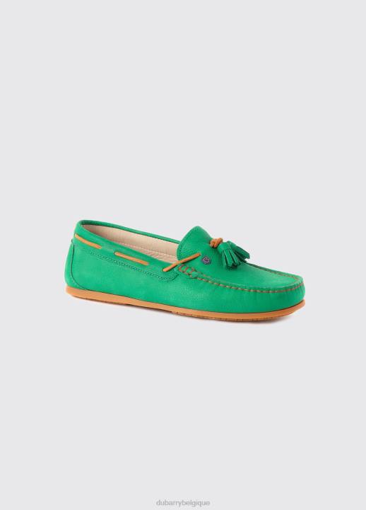 628F494 chaussure vert kelly Dubarry femmes mocassin de la Jamaïque