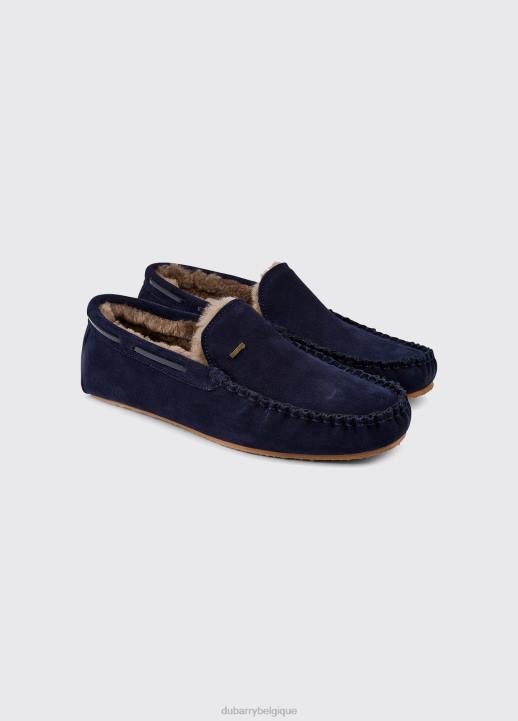 628F905 chaussure marine française Dubarry femmes pantoufle mocassin ventry